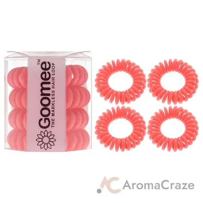 Picture of The Markless Hair Loop Set - Peach Paradise by Goomee for Women - 4 Pc Hair Tie