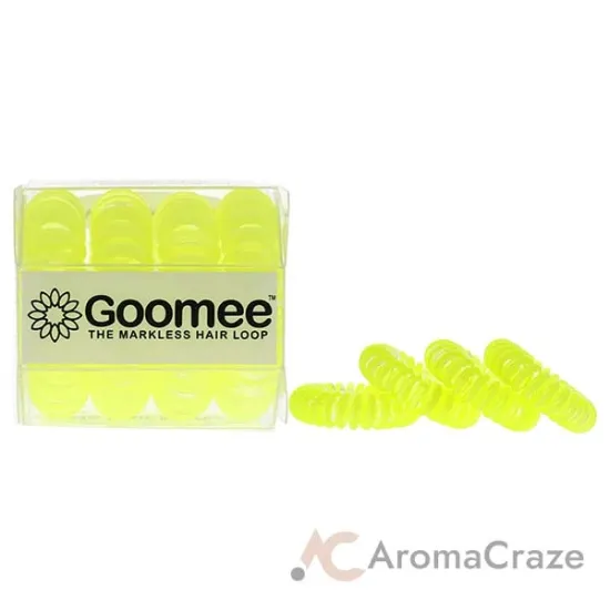 Picture of The Markless Hair Loop Set - Yolo Yellow by Goomee for Women - 4 Pc Hair Tie