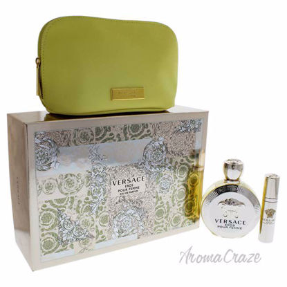 Versace Eros Pour Femme by Versace for Women 3 Pc Gift Set 3