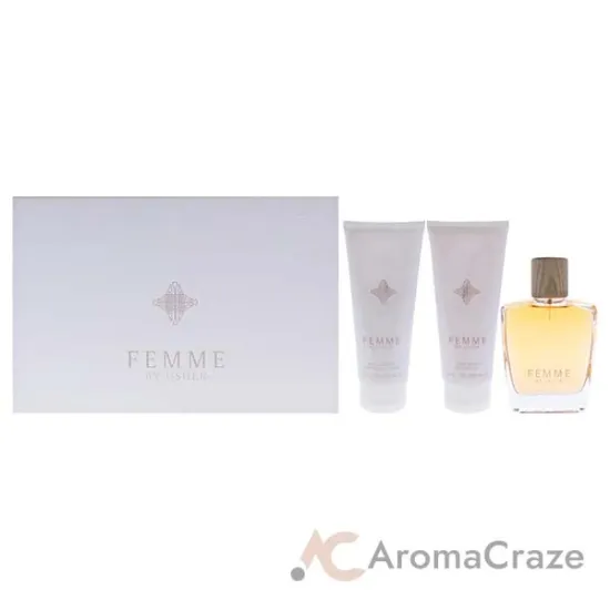 Picture of Femme by Usher for Women - 3 Pc Gift Set 3.4oz EDP Spray, 3.4oz Body Lotion, 3.4oz Body Wash