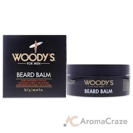 Picture of Beard Balm by Woodys for Men - 2 oz Balm