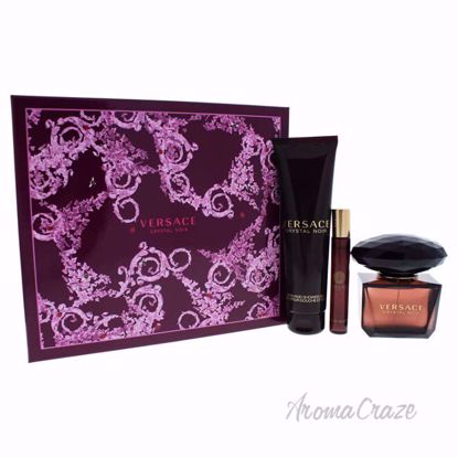 Versace Crystal Noir by Versace for Women - 3 Pc Gift Set 3.