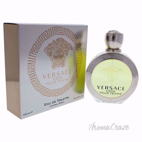 Versace Eros Pour Femme by Versace for Women - 3.4 oz EDT Sp