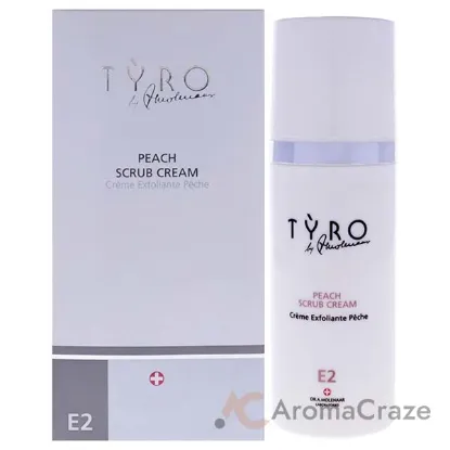Picture of Peach Scrub Cream by Tyro for Unisex - 1.69 oz Cream