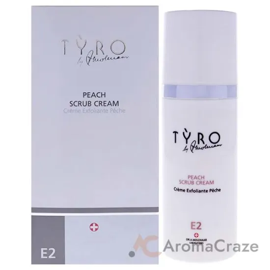Picture of Peach Scrub Cream by Tyro for Unisex - 1.69 oz Cream