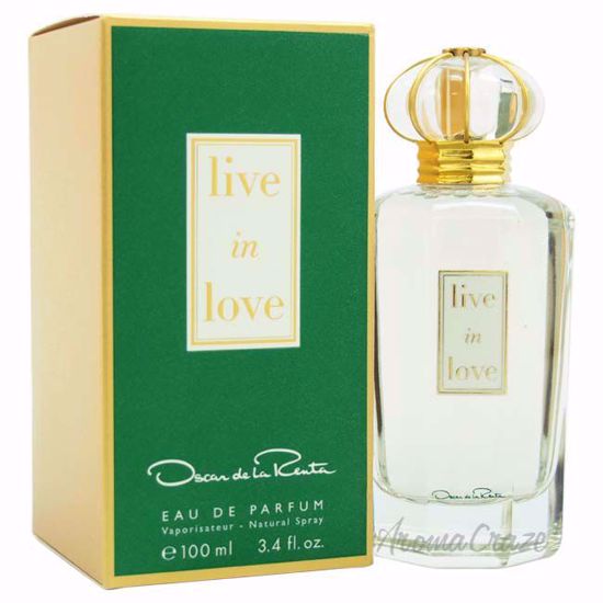 Live In Love by Oscar De La Renta for Women - 3.4 oz EDP Spr