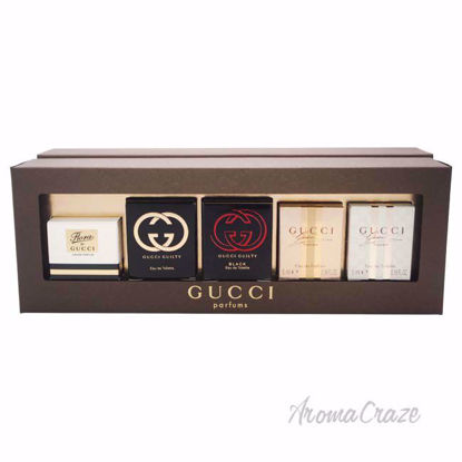 Gucci Variety by Gucci for Women - 5 Pc Mini Gift Set 0.16oz