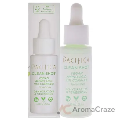 Picture of Clean Shot Vegan Amino Acid 10 Percent Complex by Pacifica for Unisex - 0.80 oz Serum