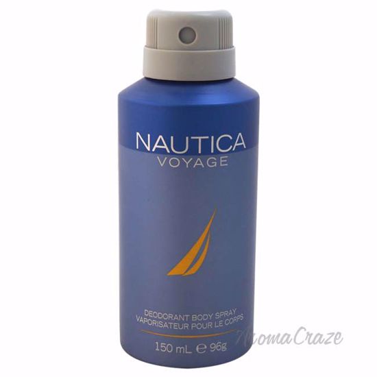 Nautica Voyage by Nautica for Men - 5 oz Deodorant Body Spray - Deodorants | Antisperspirants | Deodorants Sticks | Deodorants Roll On | Best Deodorants For Men | Deodorants Spray | Top Brands Deodorants | Deodorants and Antiperspirants | Best deodorant for sensitive skin | AromaCraze.com