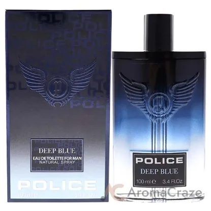 Picture of Police Deep Blue by Police for Men - 3.4 oz EDT Spray