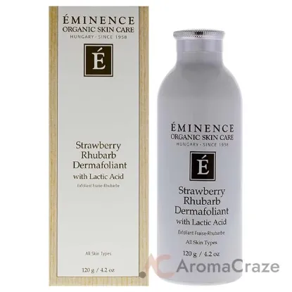 Picture of Strawberry Rhubarb Dermafoliant With Lactic Acid by Eminence for Unisex - 4.2 oz Exfoliator