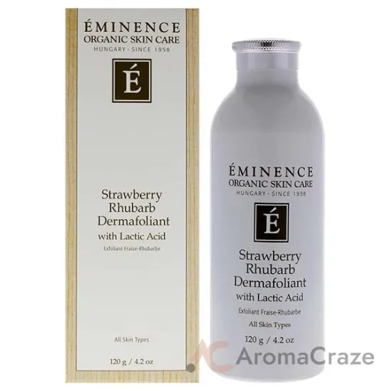 Picture of Strawberry Rhubarb Dermafoliant With Lactic Acid by Eminence for Unisex - 4.2 oz Exfoliator
