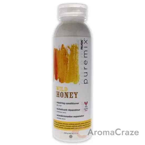 Picture of Puremix Wild Honey Repairing Conditioner - Dry Hair by Rusk for Unisex - 12 oz Conditioner