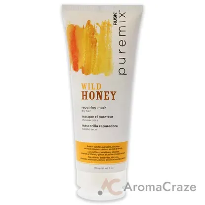 Picture of Puremix Wild Honey Repairing Mask - Dry Hair by Rusk for Unisex - 6 oz Mask