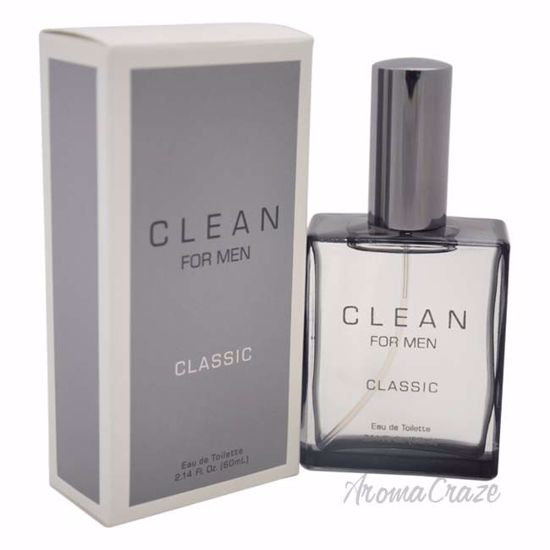 Classic by Clean for Men - 2.14 oz EDT Spray