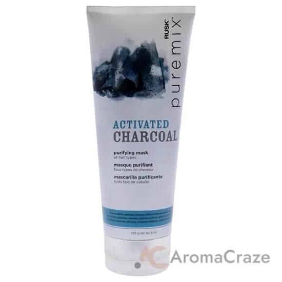 Picture of Puremix Activated Charcoal Purifying Mask by Rusk for Unisex - 6 oz Masque