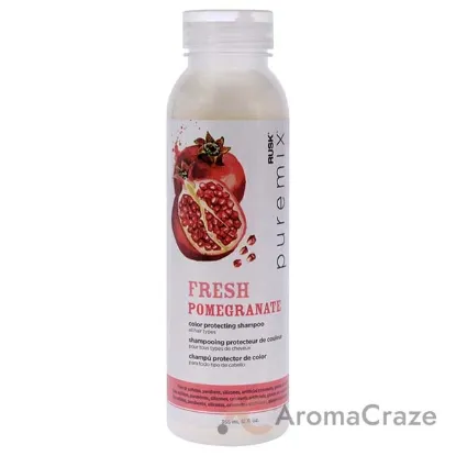 Picture of Puremix Fresh Pomegranate Color Protecting Shampoo by Rusk for Unisex - 12 oz Shampoo