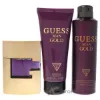 Picture of Guess Gold by Guess for Men - 3 Pc Gift Set 2.5oz EDT Spray, 6.0oz Deodorizing Body Spray, 6.7oz Shower Gel