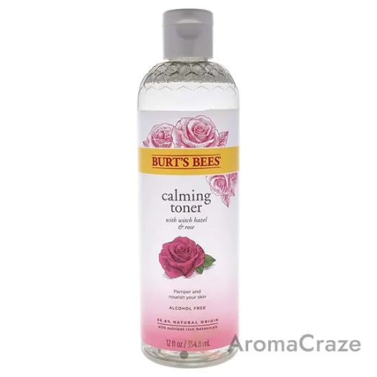 Picture of Calming Toner - Witch Hazel and Rose by Burts Bees for Unisex - 12 oz Toner