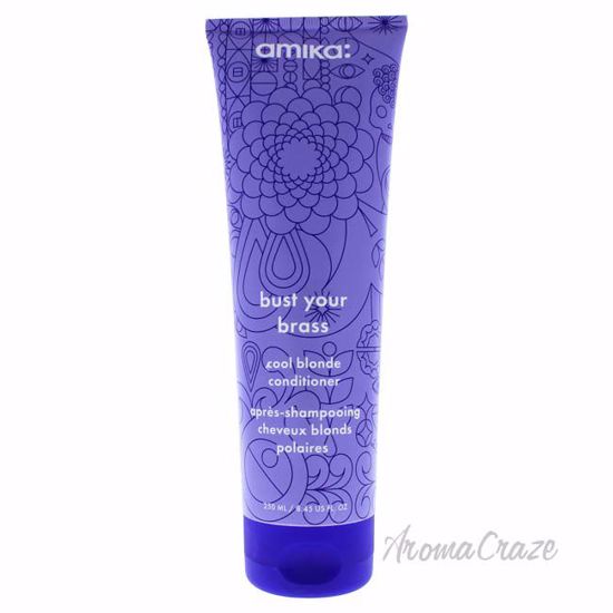Bust Your Brass Cool Blonde Conditioner by Amika for Unisex 