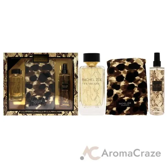 Picture of Fearless by Rachel Zoe for Women - 3 Pc Gift Set 3.4oz EDP Spray, 10oz Fragrance Mist, Scarf