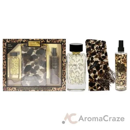 Picture of Instinct by Rachel Zoe for Women - 3 Pc Gift Set 3.4oz EDP Spray, 10oz Fragrance Mist, Scarf