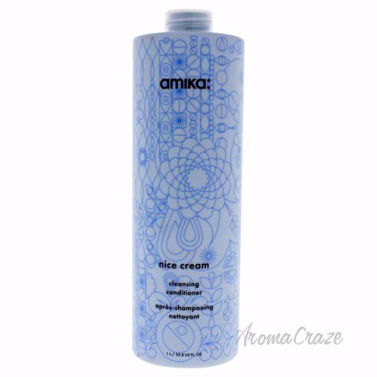 Nice Cream Cleansing Conditioner by Amika for Unisex - 33.8 