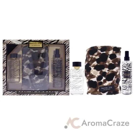 Picture of Warrior by Rachel Zoe for Women - 3 Pc Gift Set 3.4oz EDP Spray, 10oz Fragrance Mist, Scarf