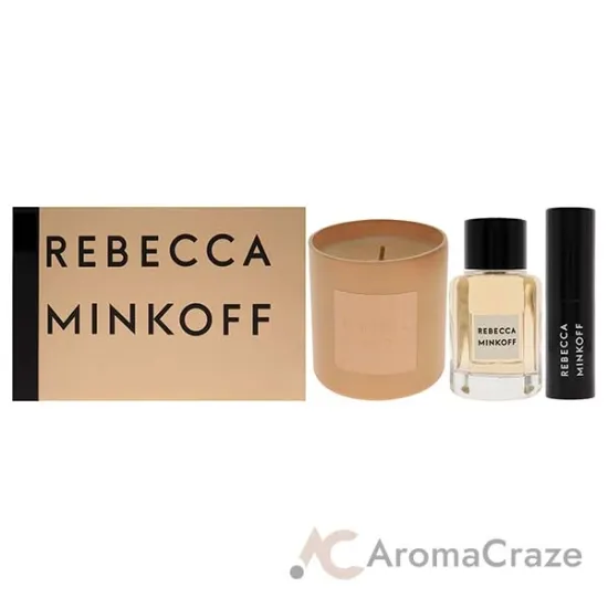 Picture of Rebecca Minkoff Fall by Rebecca Minkoff for Women - 3 Pc Gift Set 3.4oz EDP Spray, 14ml EDP Spray, 6.3oz Candle