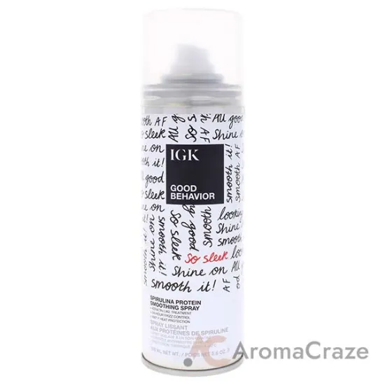 Picture of Good Behavior Spirulina Protein Smoothing Spray by IGK for Women - 5.6 oz Hair Spray