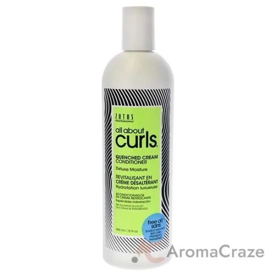 Picture of Quenched Cream Conditioner by All About Curls for Unisex - 15 oz Conditioner