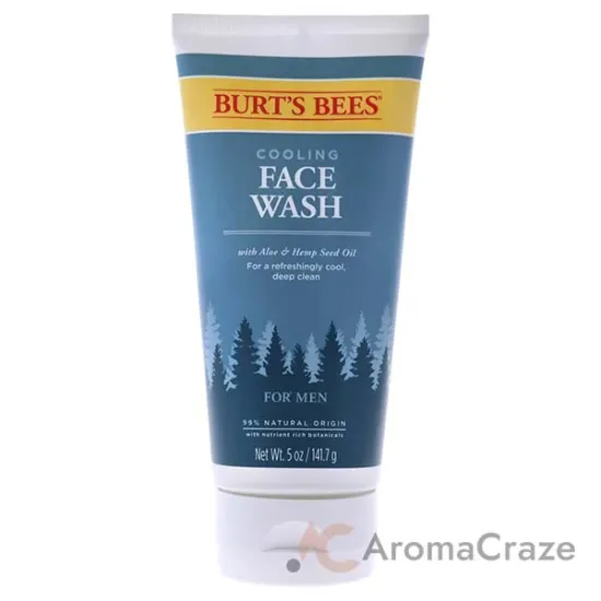 Picture of Cooling Face Wash by Burts Bees for Men - 5 oz Cleanser