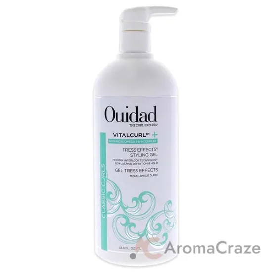 Picture of VitalCurl Plus Tress Effects Styling Gel by Ouidad for Unisex - 33.8 oz Gel