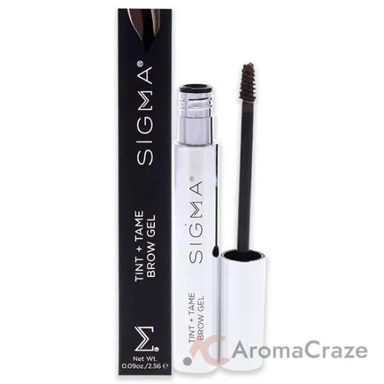 Picture of Tint Plus Tame Brow Gel - Dark by SIGMA for Women - 0.09 oz Eyebrow Gel