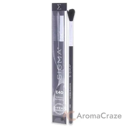 Picture of Tapered Blending Brush - E40 Black-Chrome by SIGMA for Women - 1 Pc Brush