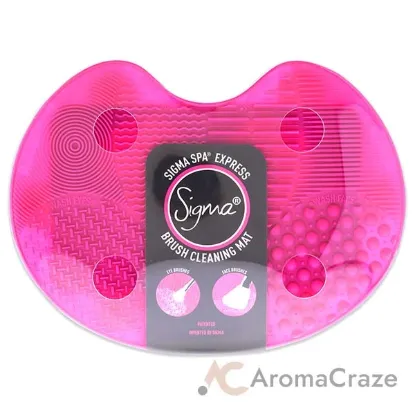 Picture of Sigma Spa Express Brush Cleaning Mat - Pink by SIGMA for Women - 1 Pc Brush Cleaner