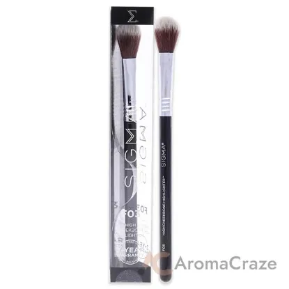 Picture of High Cheekbone Highlighter Brush - F03 by SIGMA for Women - 1 Pc Brush