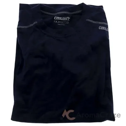 Picture of Bamboo Activewear Long-Sleeve T-Shirt - Navy by Cariloha for Men - 1 Pc T-Shirt (S)