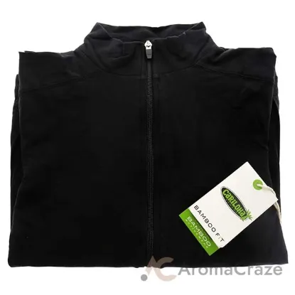 Picture of Bamboo Jacket - Black by Cariloha for Men - 1 Pc Jacket (S)
