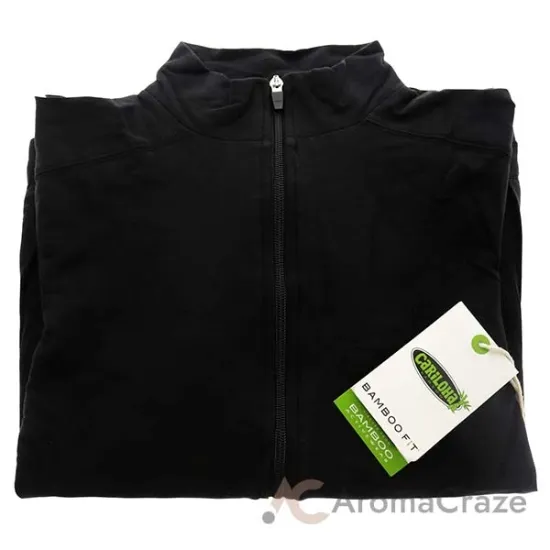 Picture of Bamboo Jacket - Black by Cariloha for Men - 1 Pc Jacket (S)