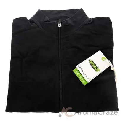 Picture of Bamboo Jacket - Black by Cariloha for Men - 1 Pc Jacket (M)