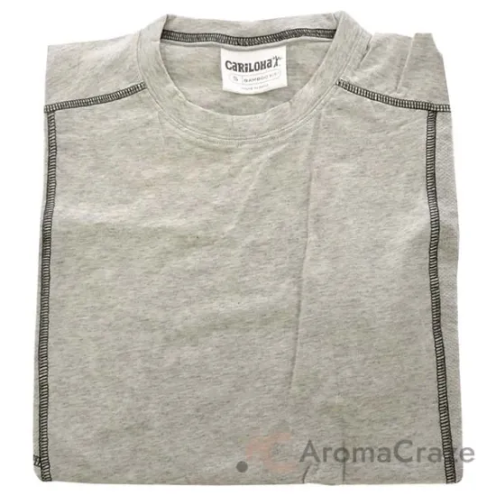 Picture of Bamboo Sleeveless - Light Grey by Cariloha for Men - 1 Pc T-Shirt (S)