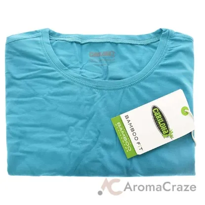Picture of Bamboo Athletic Crew T-Shirt - Teal by Cariloha for Women - 1 Pc T-Shirt (XL)
