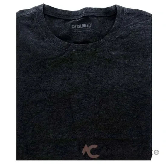 Picture of Bamboo Athletic Crew T-Shirt - Carbon Heather by Cariloha for Women - 1 Pc T-Shirt (M)