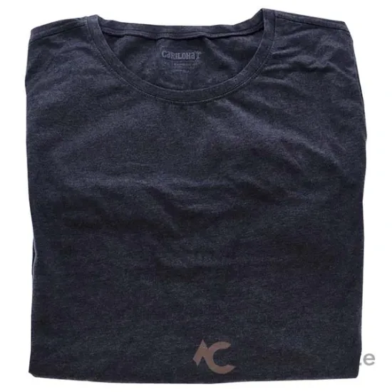 Picture of Bamboo Athletic Crew T-Shirt - Carbon Heather by Cariloha for Women - 1 Pc T-Shirt (XL)