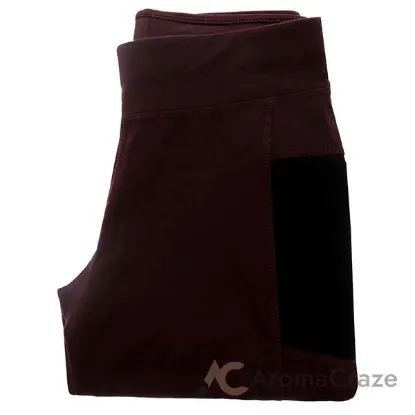 Picture of Bamboo Athletic Legging - Merlot by Cariloha for Women - 1 Pc Legging (XS)