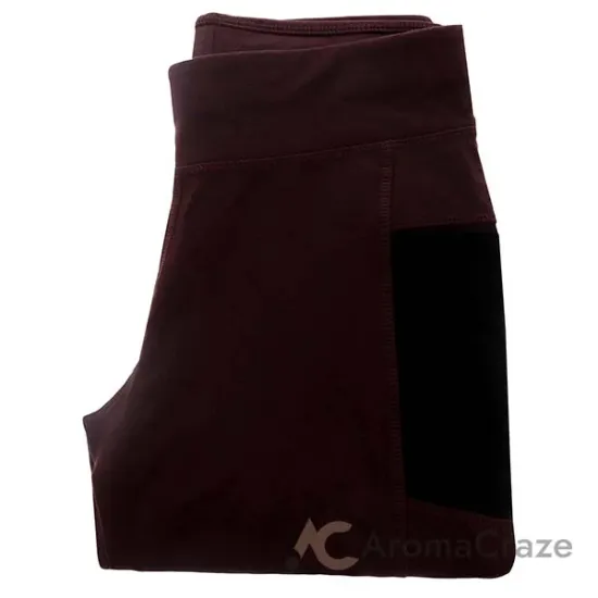 Picture of Bamboo Athletic Legging - Merlot by Cariloha for Women - 1 Pc Legging (XS)