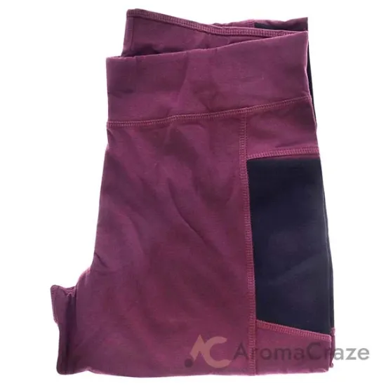 Picture of Bamboo Athletic Legging - Merlot by Cariloha for Women - 1 Pc Legging (M)