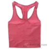 Picture of Bamboo Racerback Tank - Hibiscus Coral Heather by Cariloha for Women - 1 Pc Tank Top (S)