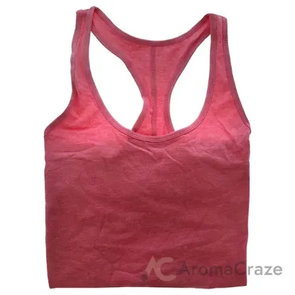 Picture of Bamboo Racerback Tank - Hibiscus Coral Heather by Cariloha for Women - 1 Pc Tank Top (XL)